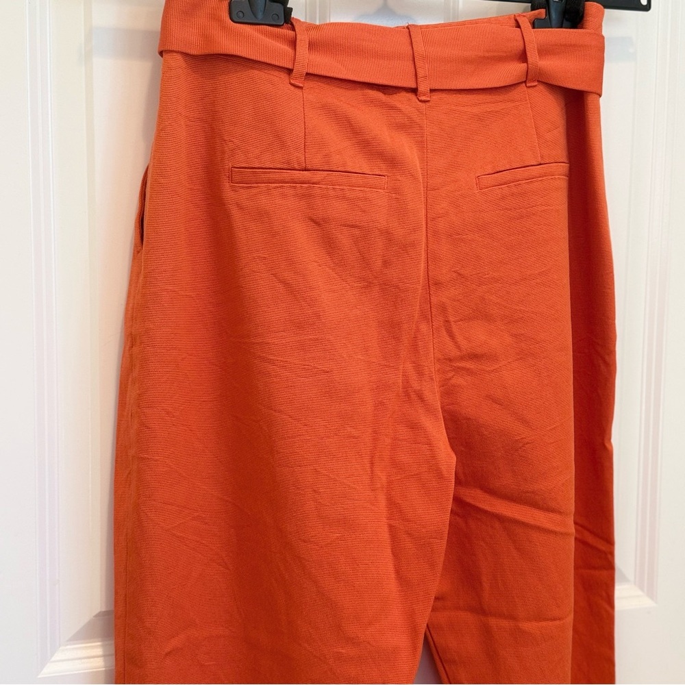 PennyBlack by MaxMara Label-cut Evvica Classic Trousers Orange.Size:US6 Spring - Picture 13 of 13